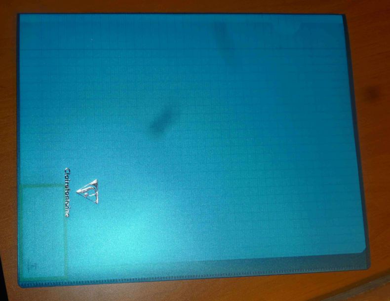 un grand cahier